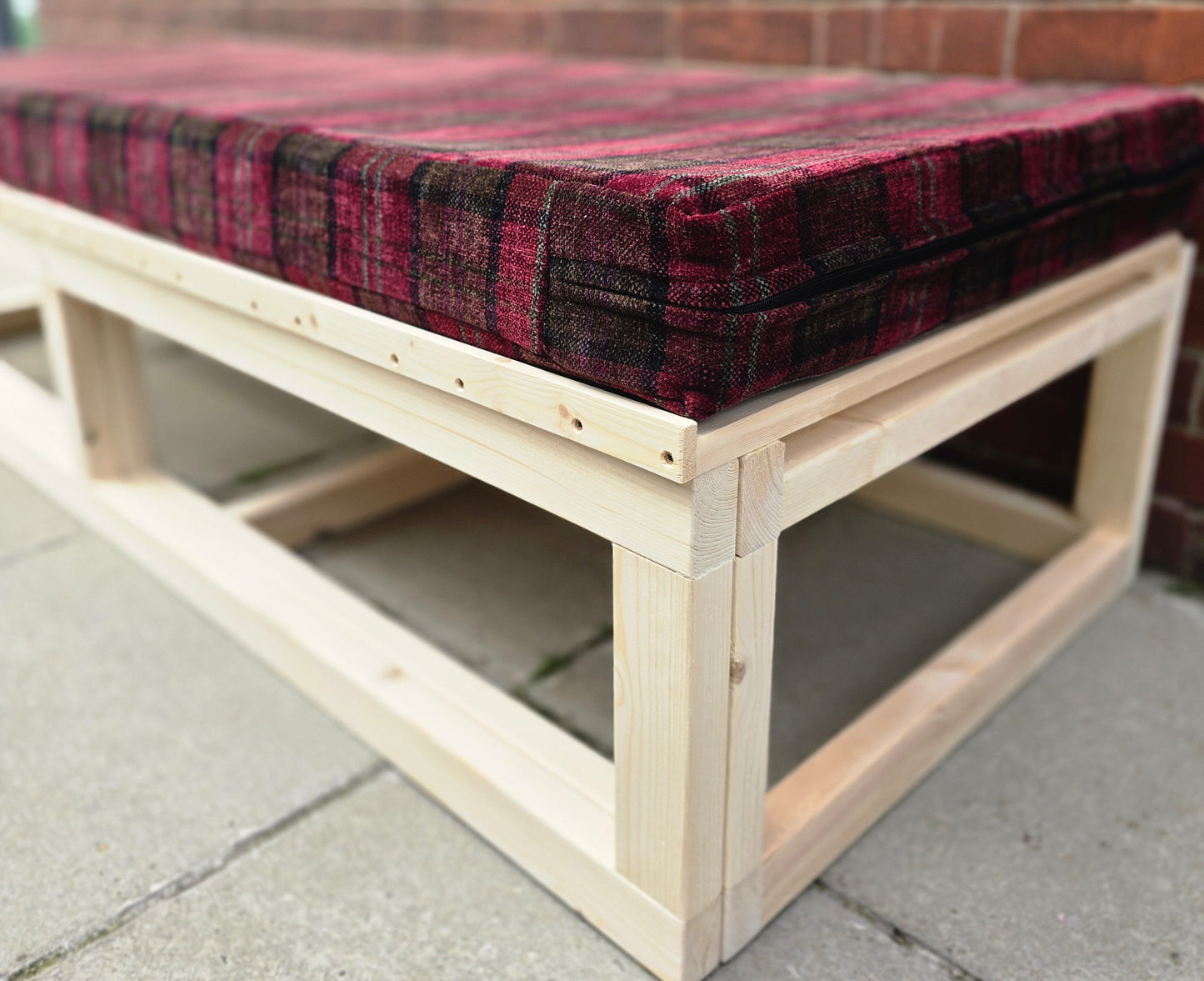 Tartan Bespoke Mattresses and cushions for Van Beds, Boats and Campers