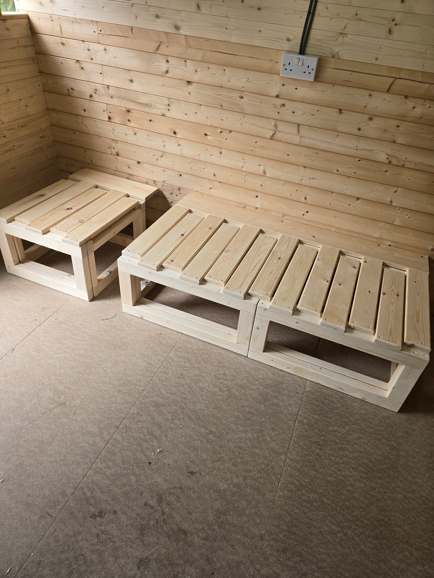 3 Section Pull-Out Bed - Split into 2 Boxes