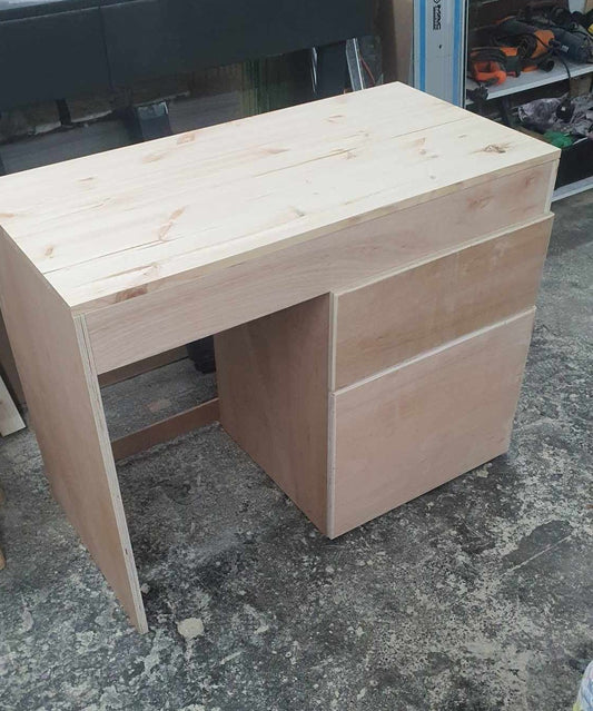 Bespoke Ply Kitchen Unit with Pine Worktop for Vans, Campers, Boats and Caravans - Can be made to any dimensions