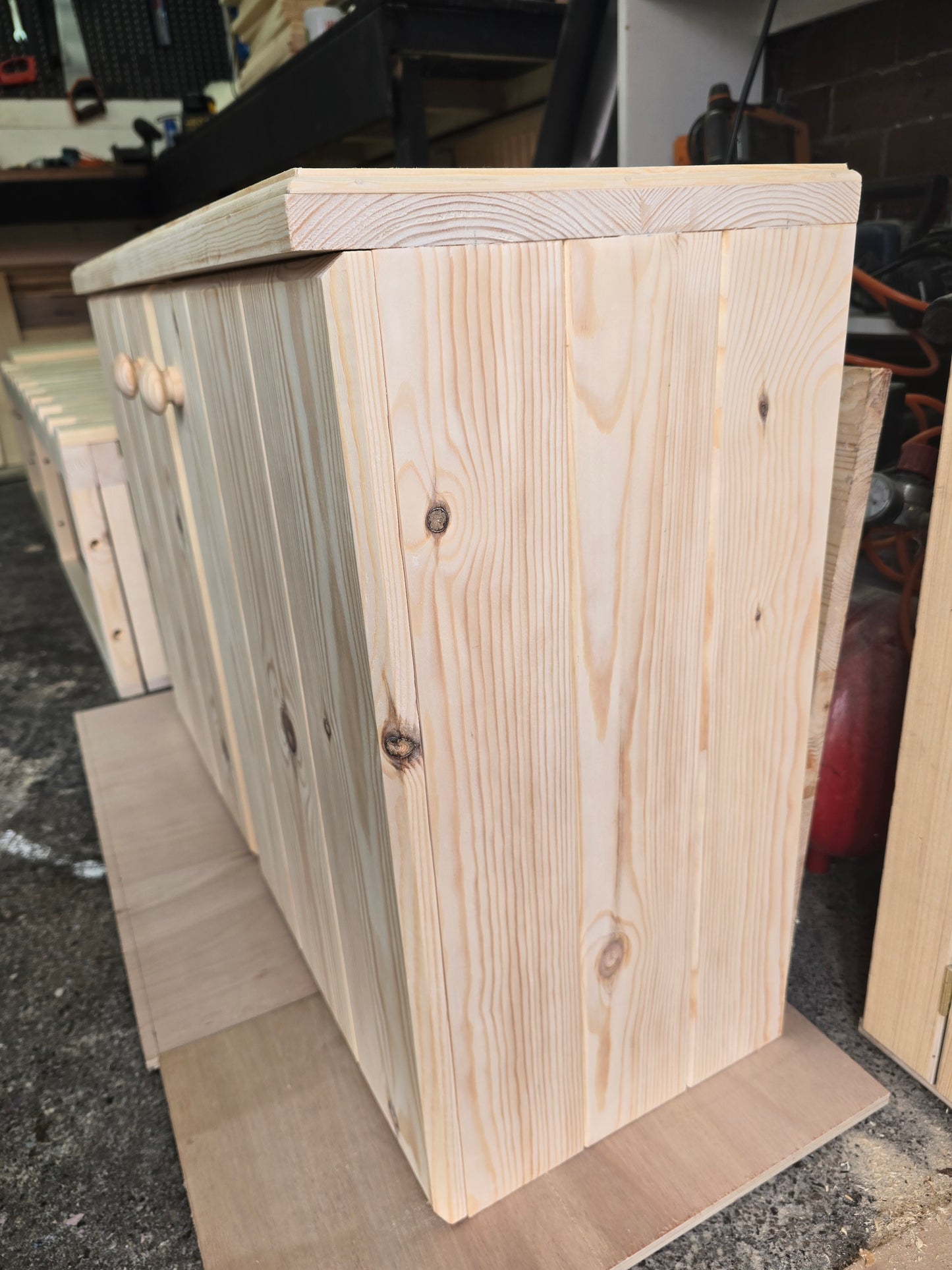 Pine Kitchen Unit for Vans, Campers, Boats and Homes.