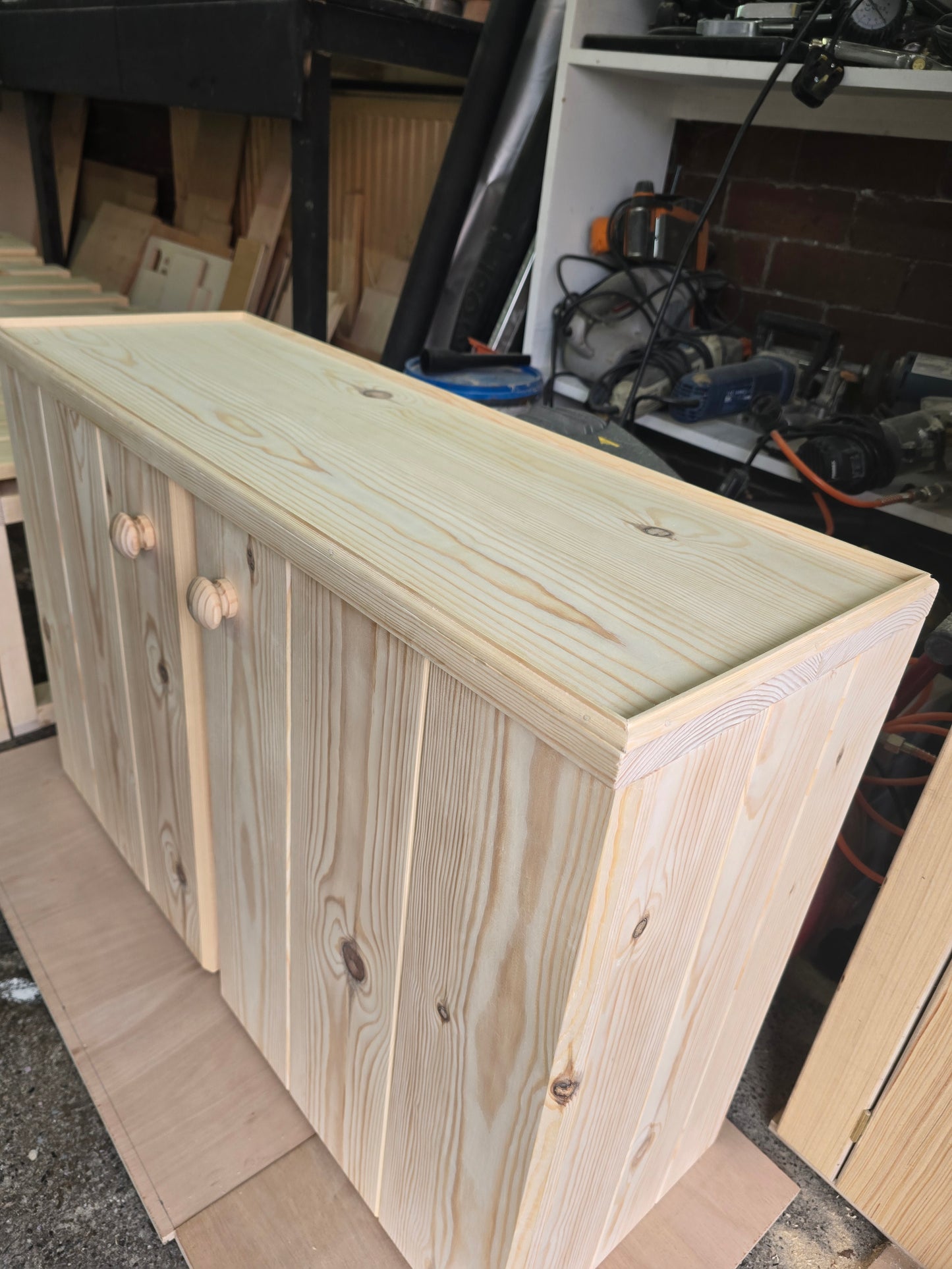 Pine Kitchen Unit for Vans, Campers, Boats and Homes.