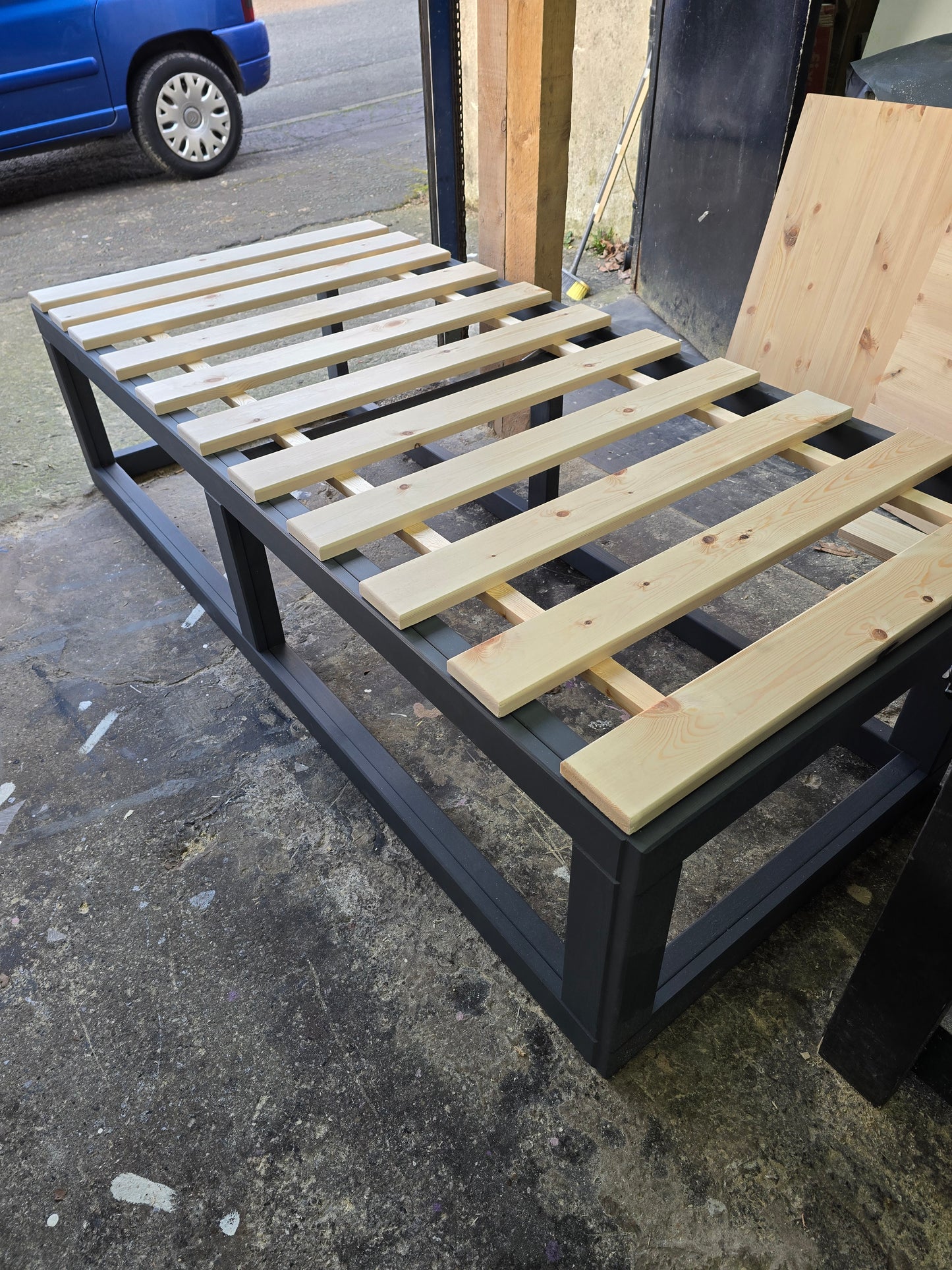 Bespoke Bed with Lift Up Slats/Lid for ease of access - Bespoke Ottoman