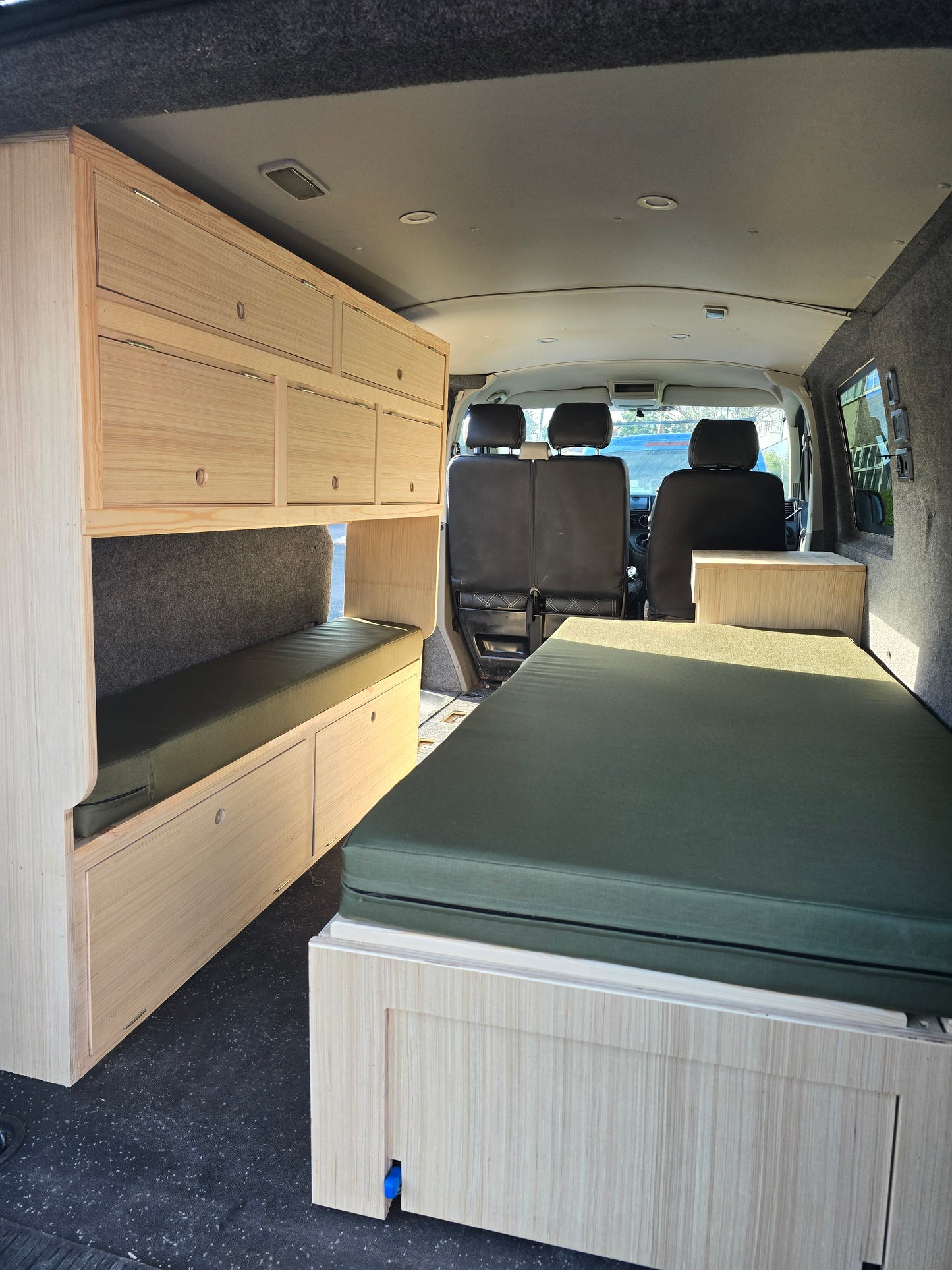 Waterproof Bespoke Mattresses and cushions for Van Beds, Boats and Campervans