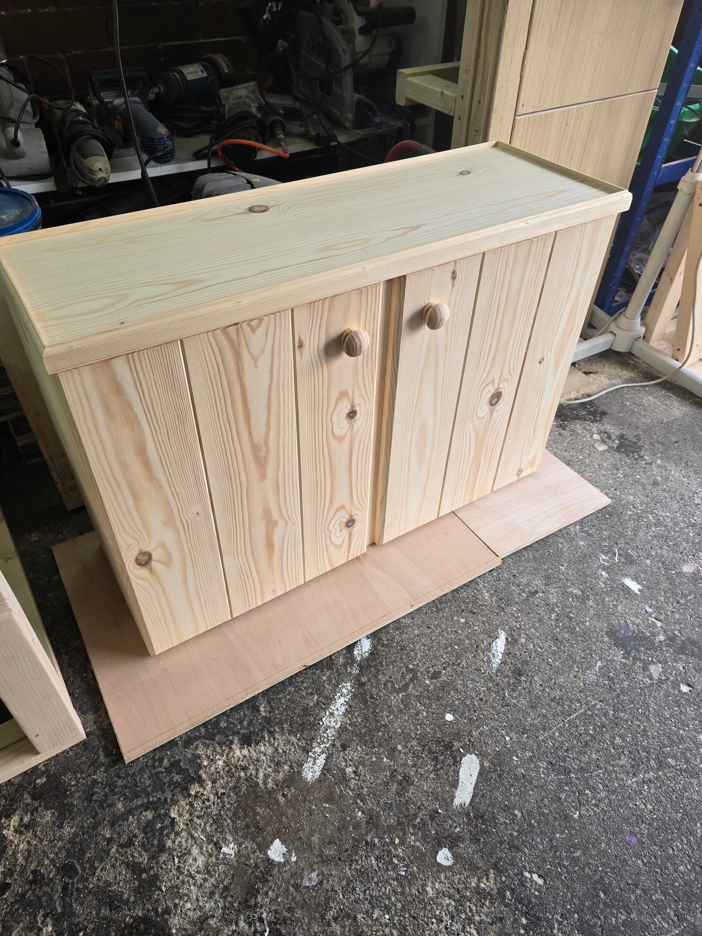 Pine Kitchen Unit for Vans, Campers, Boats and Homes.