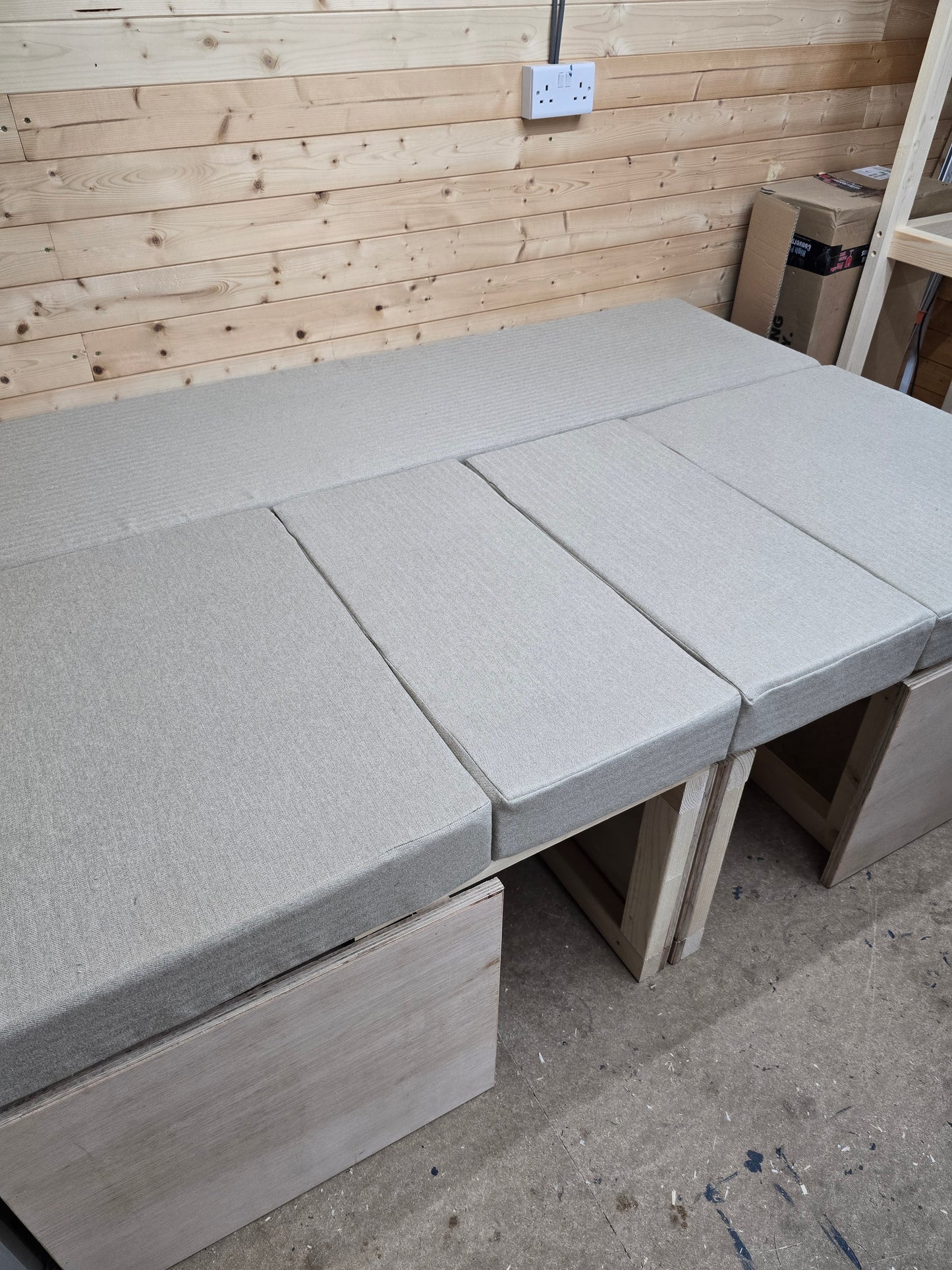 Natural Soft Touch Bespoke Mattresses and cushions for Van Beds, Boats and Campers