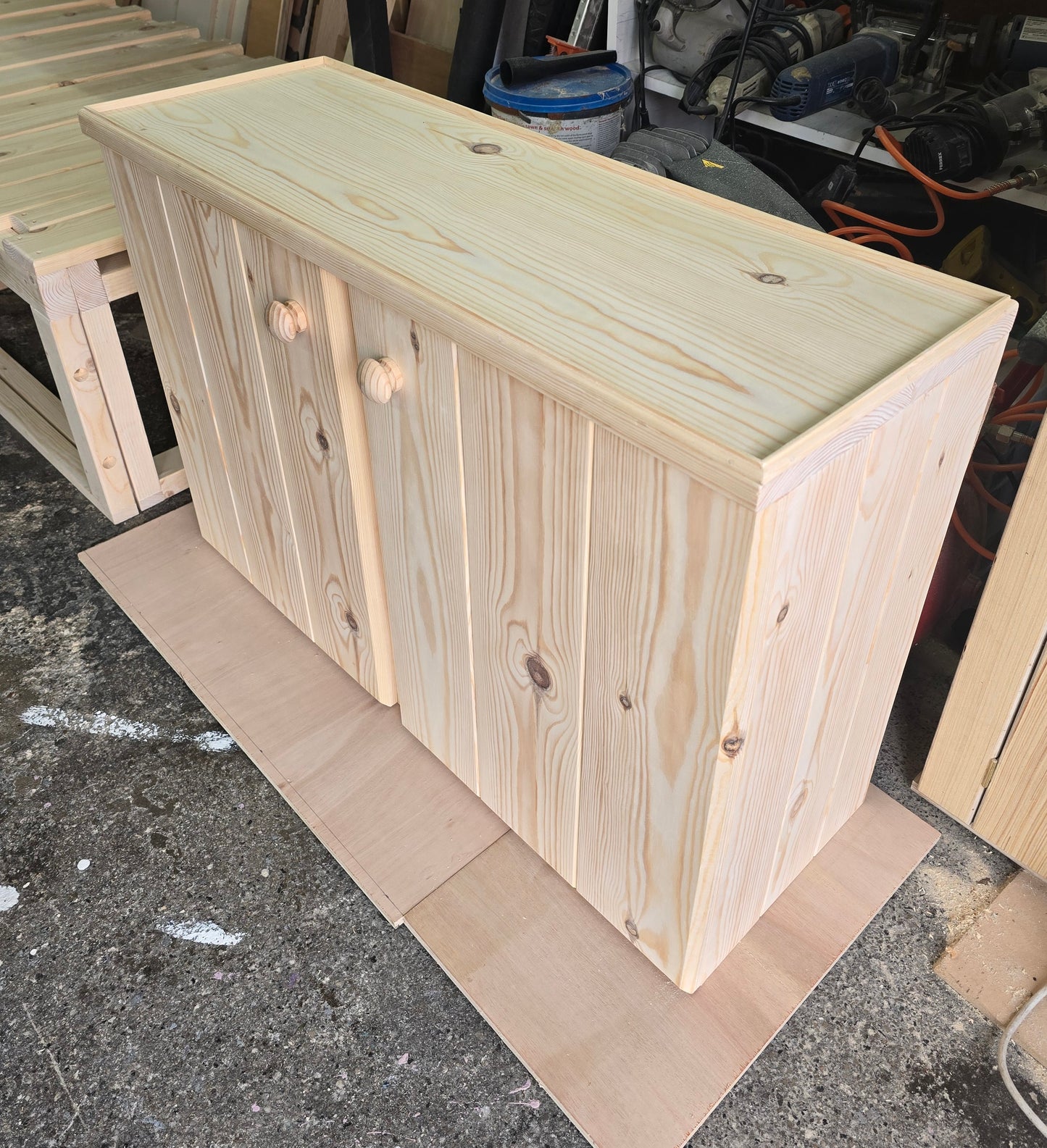 Pine Kitchen Unit for Vans, Campers, Boats and Homes.