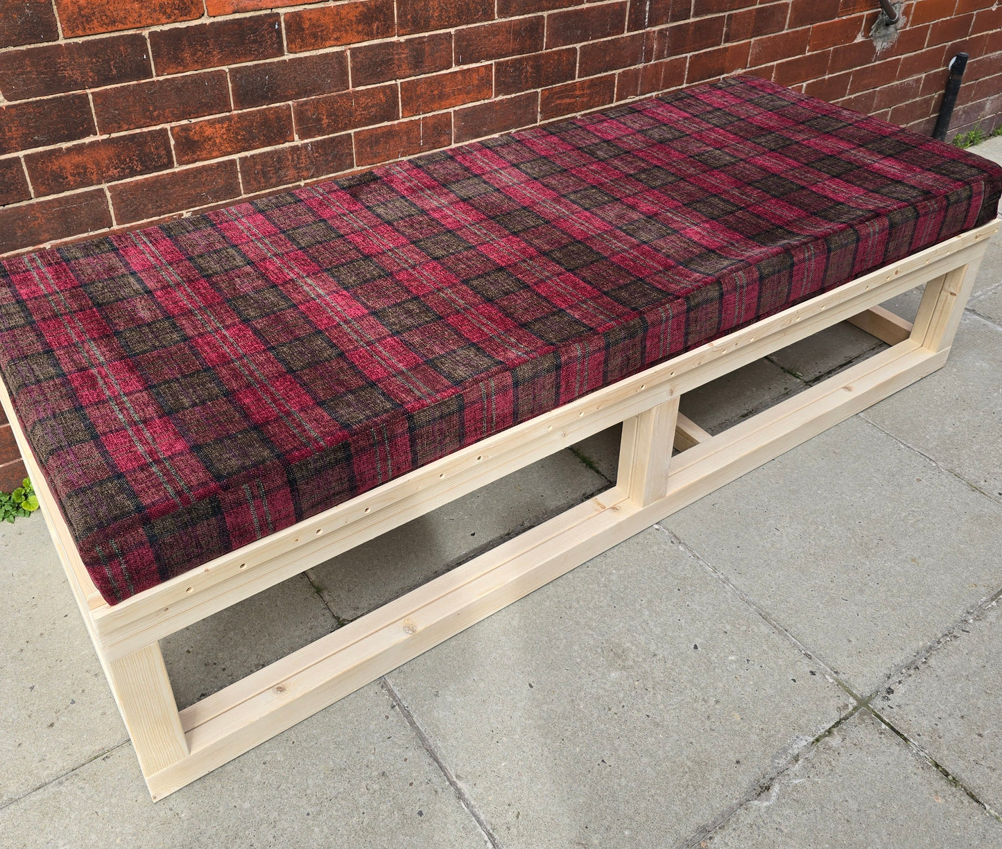 Tartan Bespoke Mattresses and cushions for Van Beds, Boats and Campers