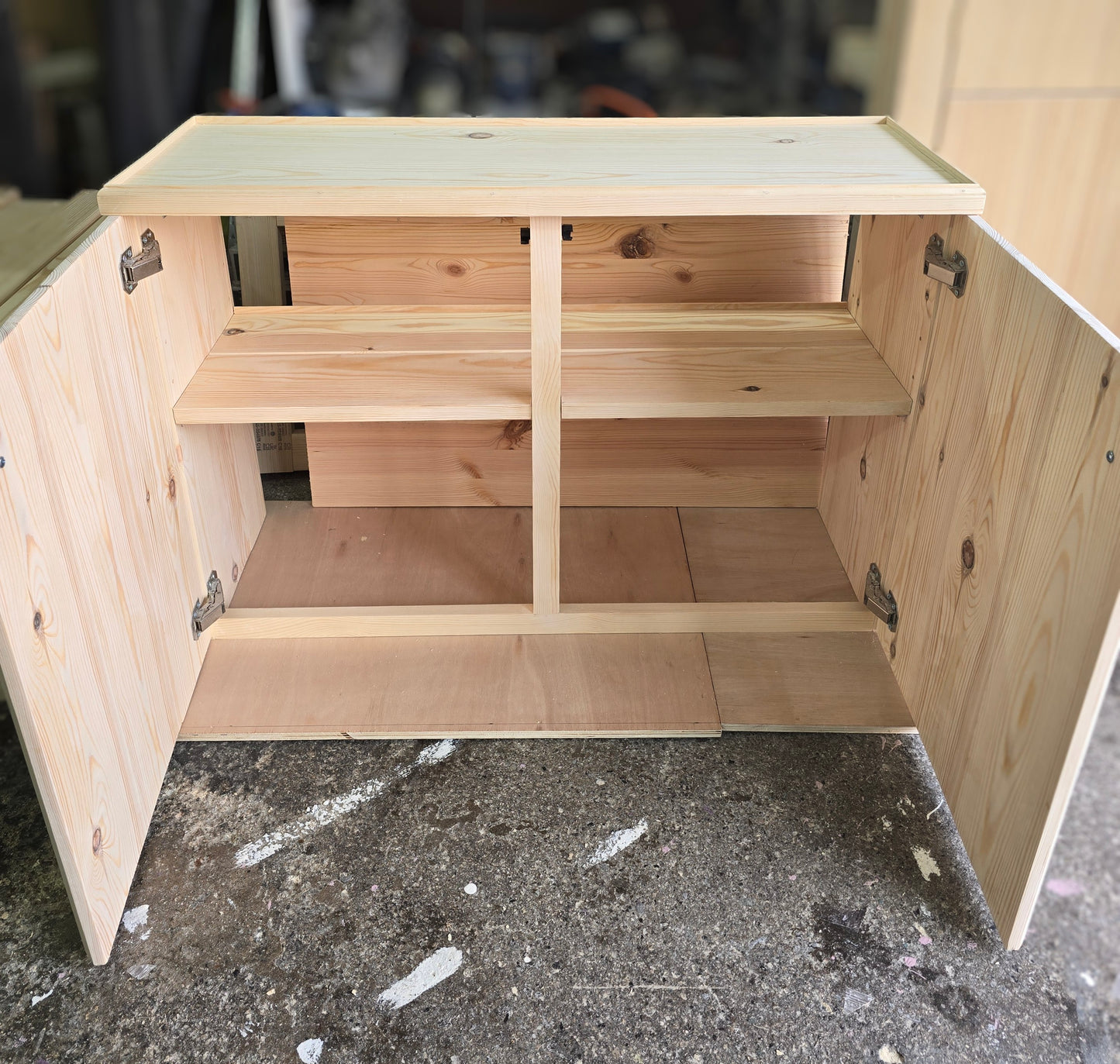 Pine Kitchen Unit for Vans, Campers, Boats and Homes.